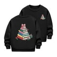 thumbnail image 2 of Kids Christmas Sweatshirts Long Sleeve Crewneck Fleece Lined Pullover Fall Winter Soft Cozy Tops for Boys Girls 2-12 Years, 2 of 5