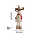 thumbnail image 6 of OEFNTAC Decorations Christmas Deer Figure Window Decoration Ambiance Decor Kid Xmas Gift for Home Holiday Festive Display Home Decorations, 6 of 6