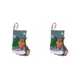 thumbnail image 4 of Bewildely Single Christmas Sock Window Fireplace Hanging Decorative Gifts Sack Atmospheres Decoration Party Bag Decor Holiday Type3 NO3, 4 of 6