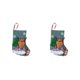 thumbnail image 4 of Inteprter Calcetín de Navidad individual colgante de dibujos animados bolsa de regalo de fiesta decorativa festival de vacaciones decoración al Tipo 3 2Conjunto, 4 of 6