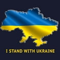 thumbnail image 3 of CafePress - I Stand With Ukraine Flag Ukrainian Pri Sweatshirt - Zip Hoodie, Classic Hooded Sweatshirt with Metal Zipper, 3 of 4