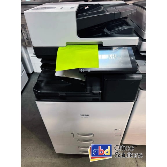 Pre-Owned Ricoh IM C6010 A3 Color Laser Multi-Function Printer - 60 ppm, Copy, Print, Scan, Email, Duplex, Network, 1200 DPI, 1200 Sheets Capacity