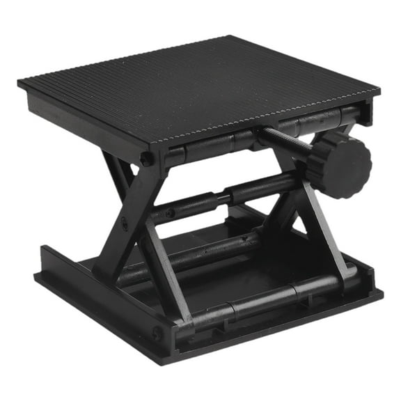 Height Adjustable Plastic Lift Table for Woodworking and Experimentation