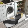 thumbnail image 3 of Black White Gray Gold Marble Pattern Kitchen Rug Mat,Kitchen Runner Rugs Non Skid Washable,Decorative Kitchen Floor Mats for Kitchen,Sink,Laundry,17"x47.2", 3 of 7