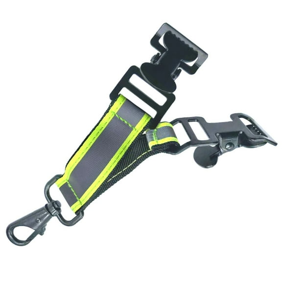Jesscasday Reflective Double Ended Gloves Holder Strap Professional Polyester Gloves Clip Equipment Attachments