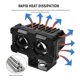 thumbnail image 5 of 1 Uds faro Led para motocicleta luz Racer luz auxiliar Drl, 5 of 5