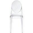 thumbnail image 3 of Plata Import - Ghost Armless Chair in Clear Color for Adults, 3 of 3