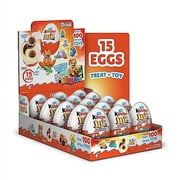 Kinder Joy Eggs Holiday Treat Plus Toy Sweet Cream and Chocolatey Wafers Stocking Stuffer, Individually Wrapped, 0.7 Oz. (Pack of 15)
