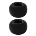 thumbnail image 2 of Naierhg 2 Pcs Toothbrush Holders Smooth Japanese Style Ceramics Round Solid Color Toothbrush Bases Bathroom Countertops Toothbrush Storage Stand, 2 of 8