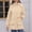 Beige, variant on Women Fleece Lined Parka Coat Mid Length High Collar Zip Up Hooded Outerwear Windproof Warm Winter Jackets with Pockets