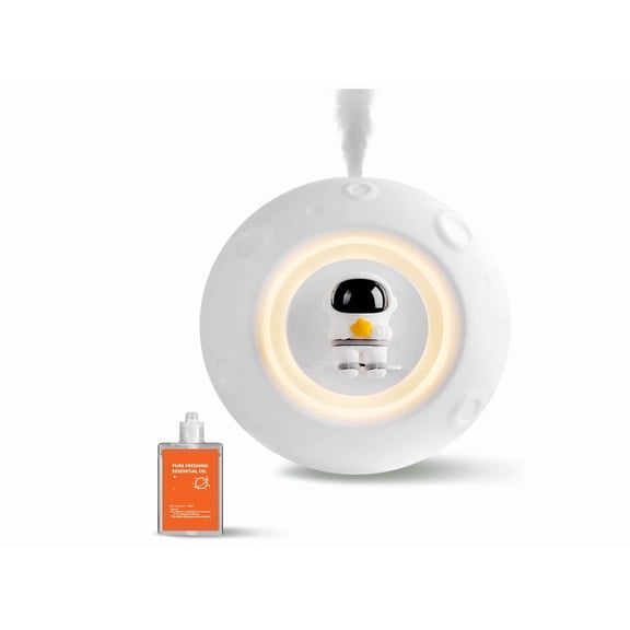 Wall Diffuser – White Astronaut Essential Oil Diffuser With Led Night Light For