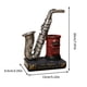 thumbnail image 2 of Figura de Instrumento Musical Retro, de Resina, Estilo Bolígrafo, Vintage, Violín, Escultura, Estatua de Saxofón de Jazz, Regalo, 2 of 3