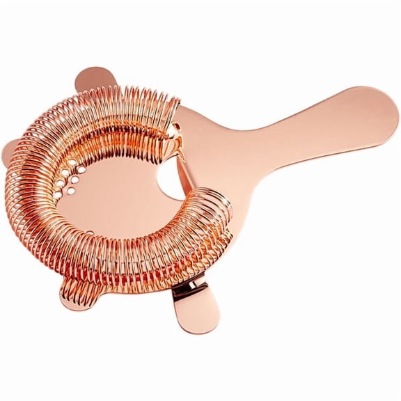 Acopa 4 Prong Copper Hawthorne Strainer