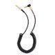thumbnail image 2 of 1.7 1.7 Metro Cable de extensión de audio 3.5 mm Jack Macho Macho Aux Aux Cable Audio Extender de 3.5 mm Cable Con Primavera Línea de Alquiler de Teléfono Estruceable para La, 2 of 6