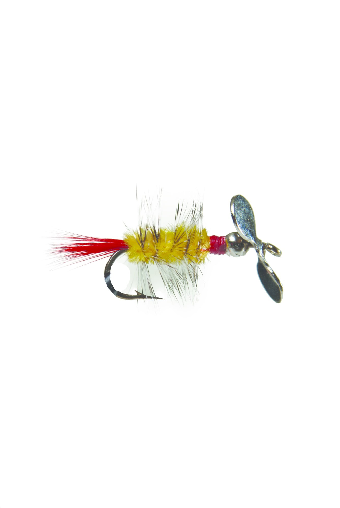 Pistol Pete's Freshwater Fly Fishing Lure for Trout & Panfish, Size 10,  Yellow, 2-pack - Walmart.com
