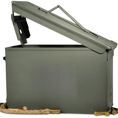Authentic Grade 1 Military Ammo Box Gift For Dad - Birthday Gift For Dad And Husband - Father's Day Gift For Him - 30 Caliber