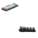 thumbnail image 4 of Teclado Mecánico 60% Gamer BLOOSOM RGB Gris y blanco, 4 of 4