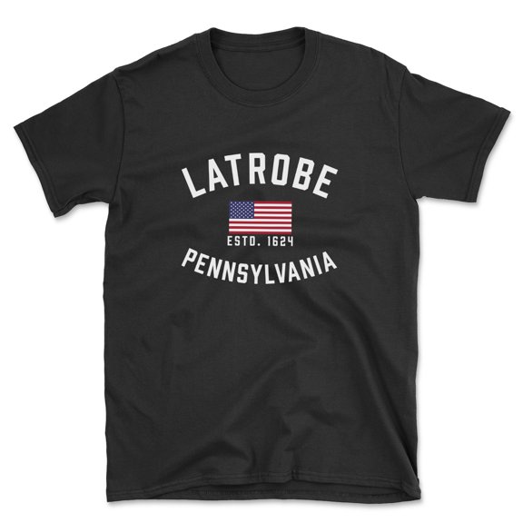 Latrobe Pennsylvania Patriot Men's Cotton T-Shirt