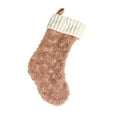 thumbnail image 1 of Xihbxyly Colgante de Calcetín Navideño, Decoración Navideña de Tela, Exquisito Diseño de Bendición, Decoración para Árbol y Hogar, Fácil de Colgar, Adorno Festivo, Tamaño 45 X 27 Cm, Perfecto para Na, 1 of 2