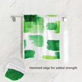thumbnail image 2 of Bath Towel Single-Sided Printed Highly Absorbent Soft Quick Towel for Bathroom Spa Gym & Sports Watercolor Green, 2 of 5