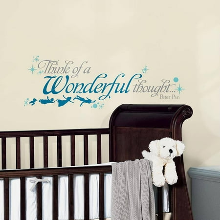 Peter Pan Wonderful Thought Peel and Stick Wall Decals