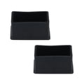 thumbnail image 3 of 1/16 Pcs Black Rubber Rectangle Shaped PVC Furniture Leg Cover Chair Leg Caps Chair Leg Protectors Furniture Pads 1PC, 3 of 8
