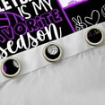 thumbnail image 4 of jejeloiu Girls Velloyball Black Out Curtains,Purple Splashing Ink Curtains Pack of 2 (42x63 Each),Kids Sport Theme Bedroom Curtains For Teens,Luxury Bedroom Decor, 4 of 6