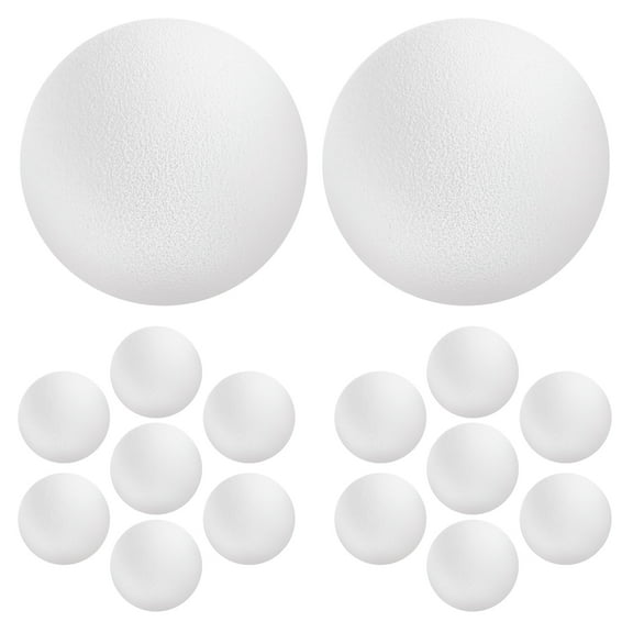 HOMEMAXS  20 Pcs Practice Golf Balls for Backyard Toys Pet Sports White