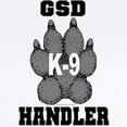 thumbnail image 2 of CafePress - GSD K9 Handler Infant Creeper - Baby Light Bodysuit, Size Newborn - 24 Months, 2 of 4