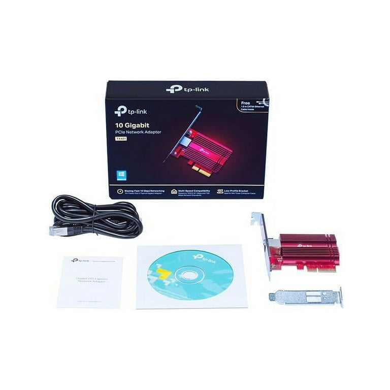 TP-Link 10Gbps LANカード PCI-E アダプター TX401 Amazon.com: TP-Link 10GB PCIe Network Card (TX401)-PCIe to