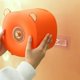 thumbnail image 4 of Dispensadores de papel higiénico de pared sin perforaciones para cocina y oficina. Naranja, 4 of 9