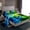 Blue, variant on Castle Fairy Boys Gradient Gamer 4-Piece Full Size Sheets,Video Game Bed Sheets,Black Green Lightweight Sheet Sets,Lightweight Room Decor