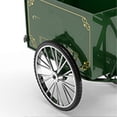 thumbnail image 4 of Tricycle Model 1/10 Scale Lifelike Decorative Loading Unloading Function Alloy Vintage Tricycle Toy for Girls Boys Green, 4 of 4
