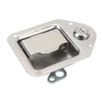 thumbnail image 1 of Tool Box Latch Paddle Lock, Locked Unlocked Options Flush Mount Rugged Construction Handle Latch Paddle Lock Mirror Polishing  For Trailer, 1 of 8