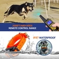 thumbnail image 3 of Collar eléctrico de entrenamiento para perros, dispositivo antiladridos, recargable, con vibración, con Clicker, 3 of 5