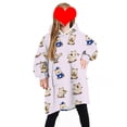 thumbnail image 2 of goowrom Pyjama pour Enfants Couverture Réversible avec Animaux et Capuche, 2 of 9