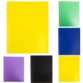 thumbnail image 3 of Two-Pocket Folder, Letter Size, 5 Pack, Colored File Folders, Filing Folders, File Folder A4 Plastic Folder with Metal Staple Tongue, Sturdy Plastic File Folder for School and Office, 3 of 8