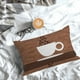 thumbnail image 5 of Fotbe Coffee Cafe Cup Funda de Almohada Decorativa Estilo Occidental, Lujo en Algodón, Fundas para Almohadas King, Cojín Estampado para Decoración del Hogar-14"x20", 5 of 6