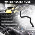 thumbnail image 2 of Unique Bargains Water Heater Hose for Ford C-Max High Sealing No.F1F118K579XA | Engine HVAC Heater Pipe Black 1 Pcs, 2 of 6