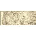 thumbnail image 4 of Railroad Map - Chicago Kansas and Nebraska Railroad - Matthews 1888 - Vintage Wall Art, 4 of 4