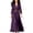 Purple, variant on Western Dresses for Women Long Sleeve Lapel Button Shirts Maxi Dress Casual Lightweight for Vacation Beach with Belt Army Green XL