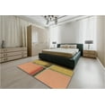 thumbnail image 5 of Ahgly Company Machine Washable Indoor Rectangle Transitional Red Area Rugs, 2' x 3', 5 of 7