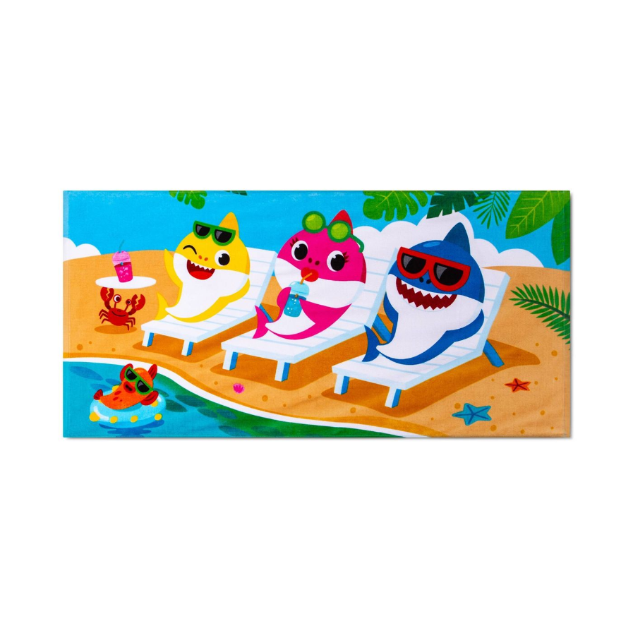 baby shark towel walmart