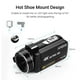 thumbnail image 2 of Camara de Video Digital Profesional Andoer 4K Ultra HD CMOS, 2 of 7