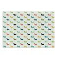 thumbnail image 1 of Dog Lover Cutting Board, Colorful Scottish Terrier Silhouettes Polka Dot Backdrop Purebred Animal Pattern, Decorative Tempered Glass Cutting and Serving Board, Large Size, Multicolor, by Ambesonne, 1 of 1