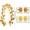 D, variant on 4 Pack Artificial Fall Maple Leaf Garland, 78.7 Inch Fake Autumn Hanging Vines, Faux Fall Decorations for Home, Thanksgiving, Halloween, Fireplace, Door, Indoor Outdoor Decor