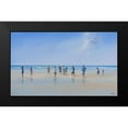 thumbnail image 2 of Penny, Craig Trewin 24x16 Black Modern Framed Museum Art Print Titled - The Fielders, 2 of 5