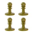 thumbnail image 1 of 4 Pcs Protège-Pot de Camping Extérieur pour Randonnée Auvent Tente Vert, 1 of 8