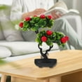 thumbnail image 6 of CoudarTitie Artificial Fruit Tree Bonsai Multifunctional for Coffee Table Garden Bedroom Rich Fruit, 6 of 9