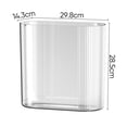 thumbnail image 4 of Tortoise Tank, Anti Slip Bottom Clear Decorative Versatile Transparent Fish Tank Compact  for Office, 4 of 8